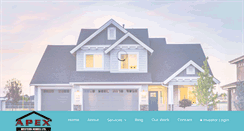 Desktop Screenshot of apexhomes.ca