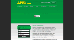 Desktop Screenshot of apexhomes.biz